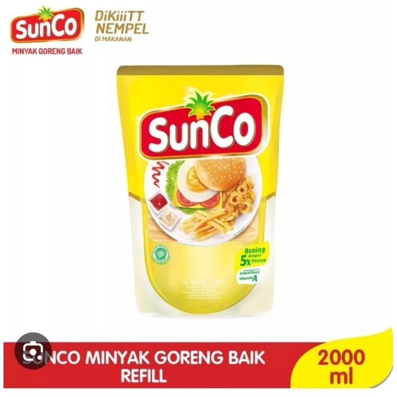 

Minyak Goreng Sunco 2 liter (Ada Video)