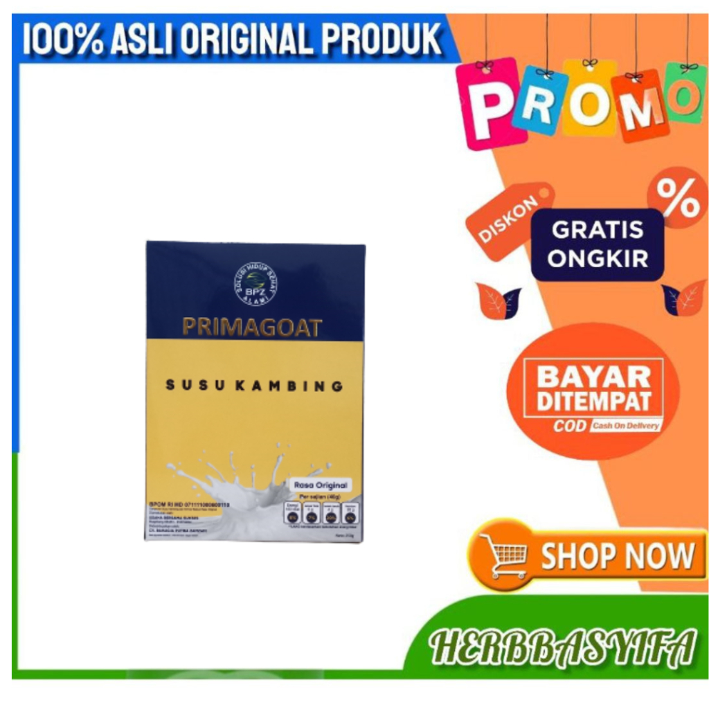 

PRIMAGOAT usu Etawa Original Atasi Nyeri Sendi dan Asam Urat Rasa Original