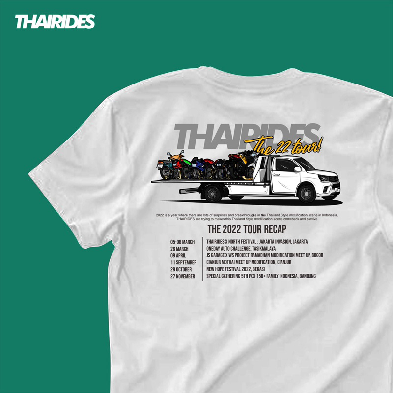 Kaos T-Shirt Original Thairides The Tour