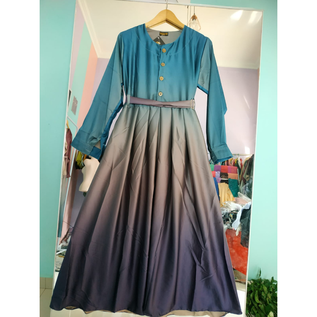 Gamis GRADASI ARMANI SILK JASMINE BY WAFDA DAN SATIN VELVET MAXMARA SILK POLOS ROBERTO CAVALI KILAP PESTAMEWAH ANGGUN REMAJA BUSUI