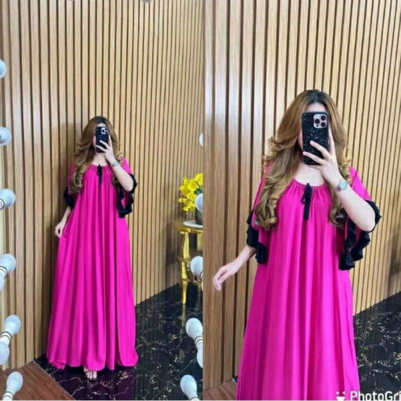 Dres Panjang Wanita Kekinian Viral Terbaru Terhits Populer