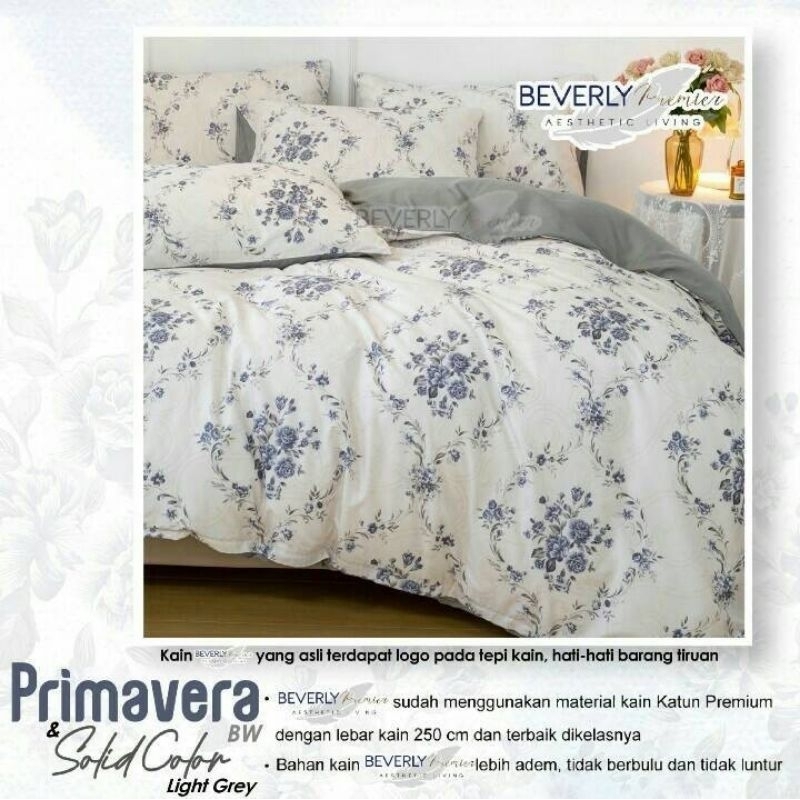 CELICA SET SPREI & BEDCOVER BEVERLY PRIMAVERA