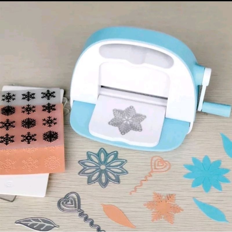 Kamei Mini Die Cutting Machine Emboss kit Scrapbook Craft Free Dies Gift