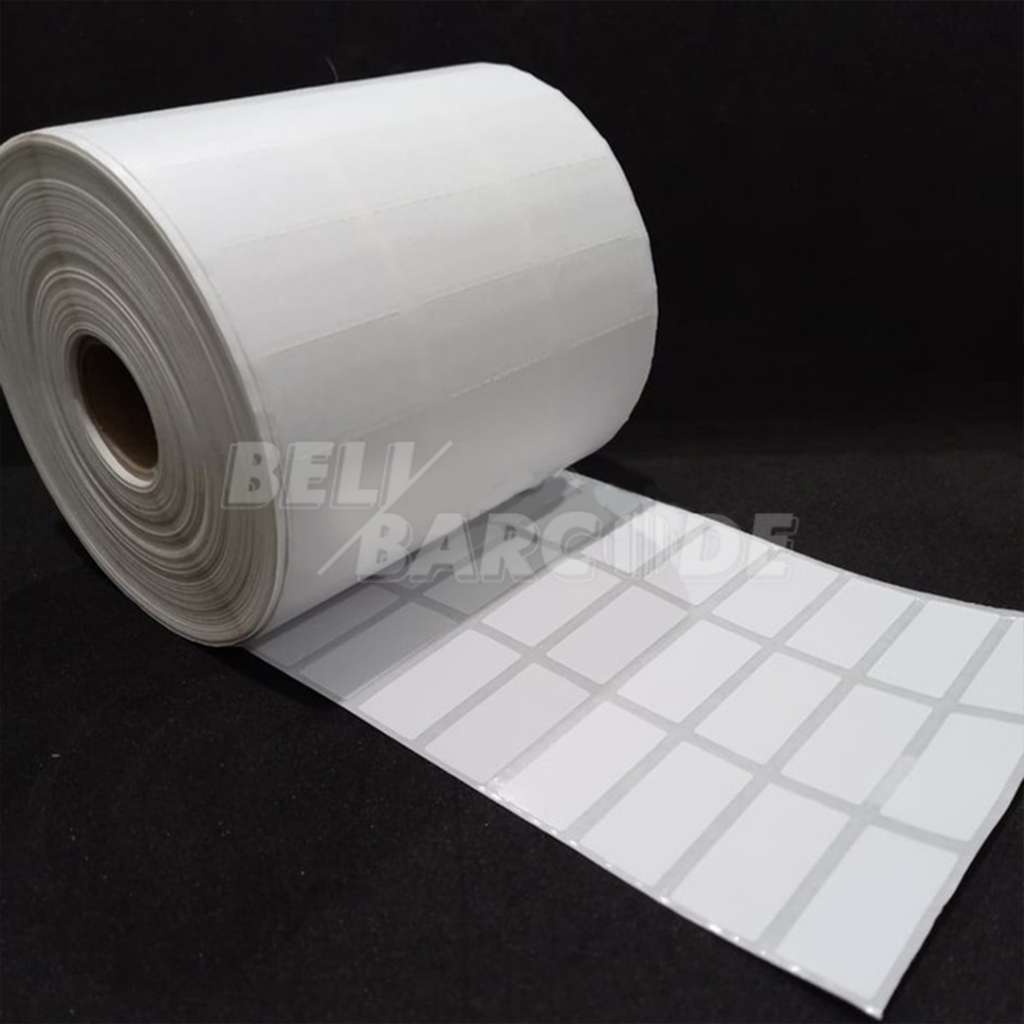 Stiker Label Barcode 33x15mm Thermal 3 Line isi 10000 Pcs