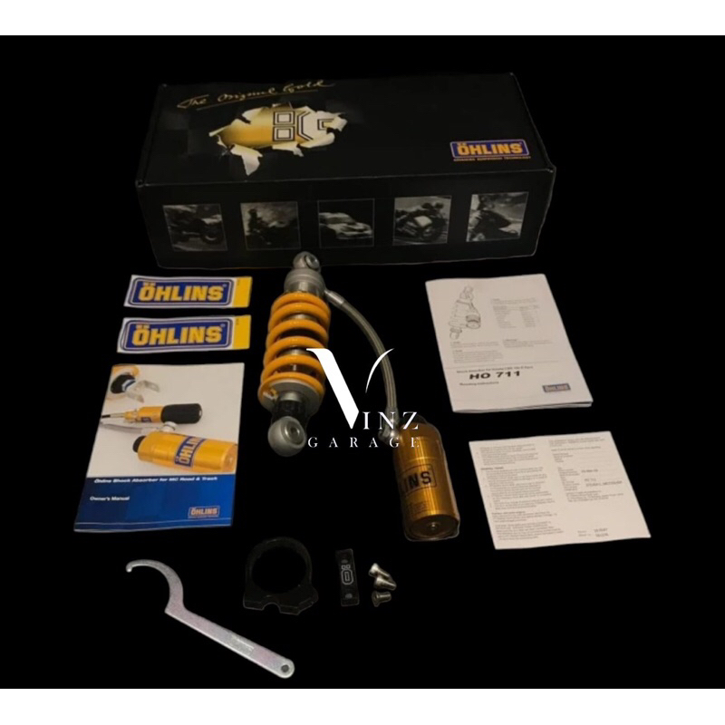 Shockbreaker Shock Ohlins Ninja RR HO 711 Original Ohlins Shock CBR 150 RR Original Ohlins HO711 Sho