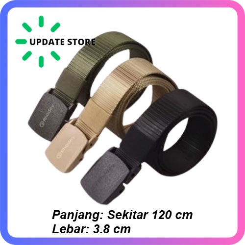 Tali Ikat Pinggang Pria Anti Xray Plastik Automatic Buckle