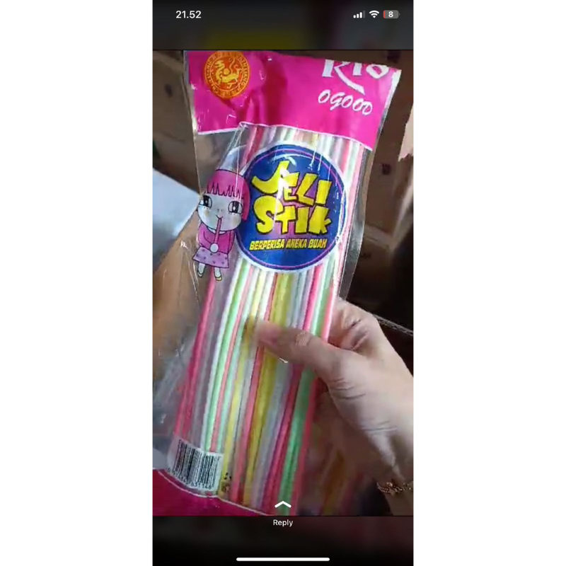 Jeli Stick Panjang isi 50