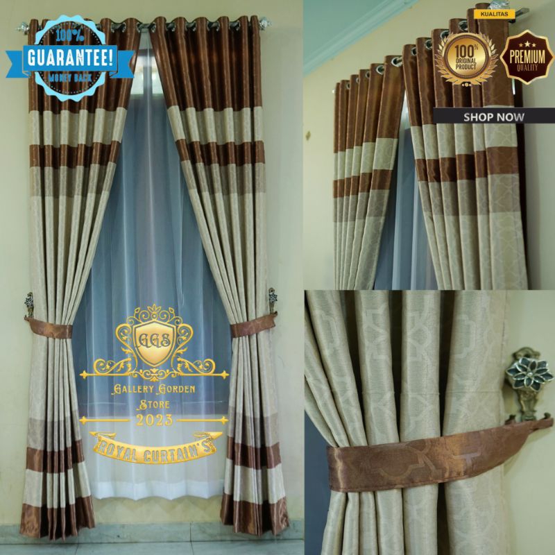 Gorden blackout import Gorden import tebal Gordeng jendela minimalis Gordyn pintu elegant Horden sek