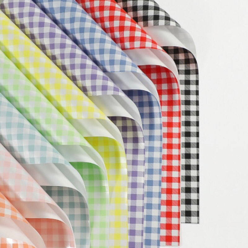 

CELLOPHANE KOTAK TARTAN TAPLAK PERSEGI KERTAS BUKET WRAPPING PAPER