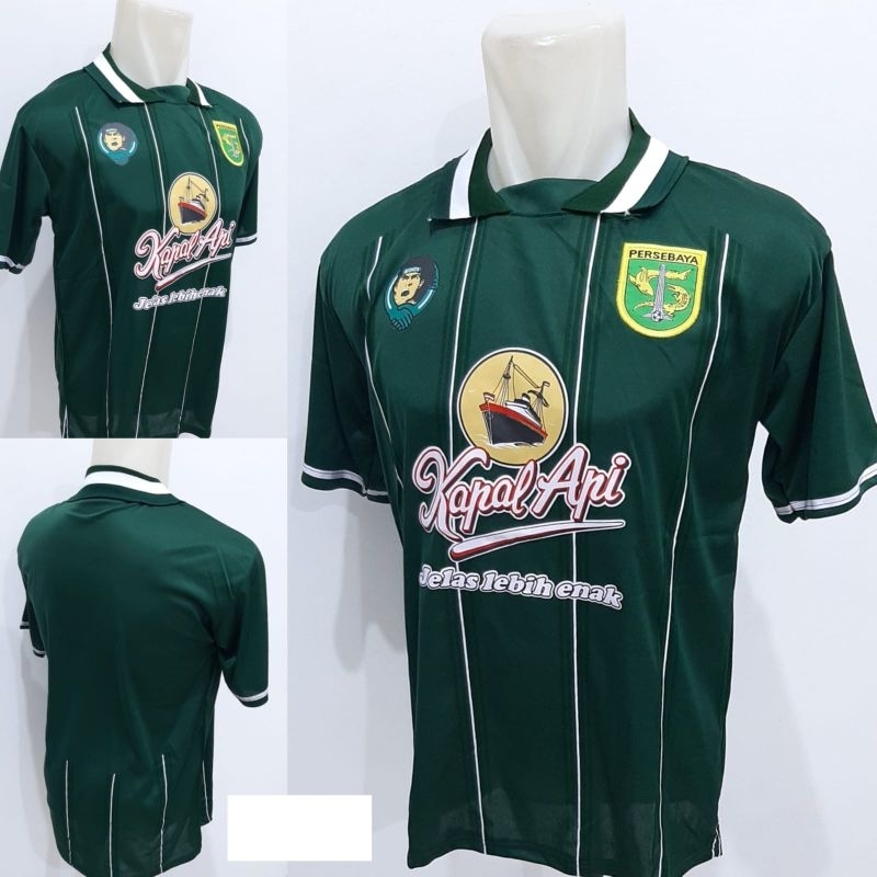 Jersey Persebaya home pra musim 2023 baju bola Persebaya Surabaya Bonek Bonita