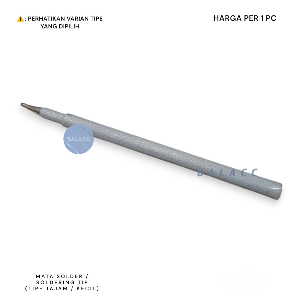 Mata Solder VIsero Lancip 40 Watt Solder Tip 40w Diameter 4mm