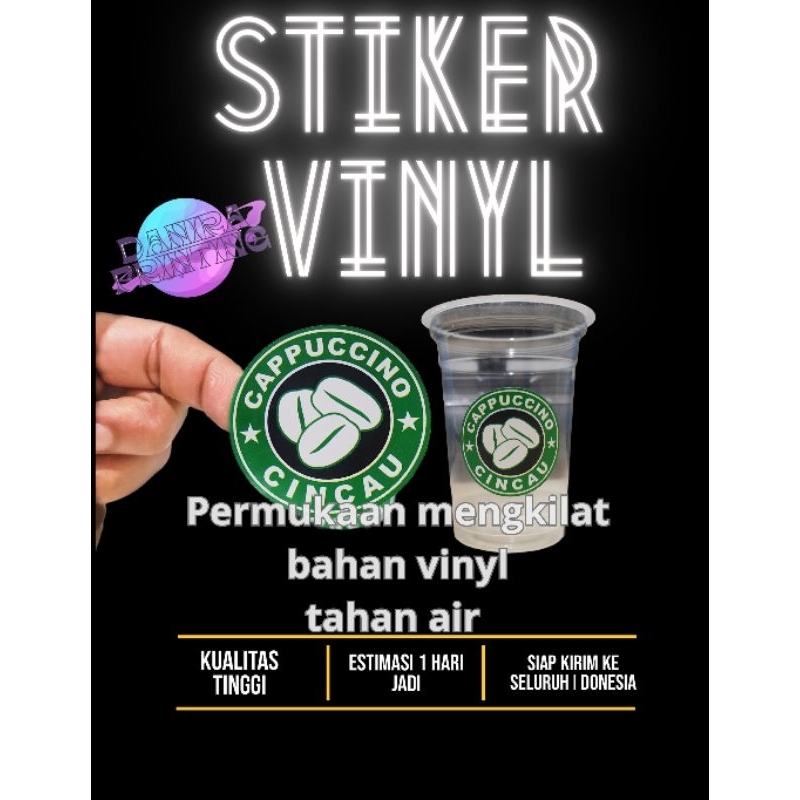 

stiker cappucino cincau 50pcs