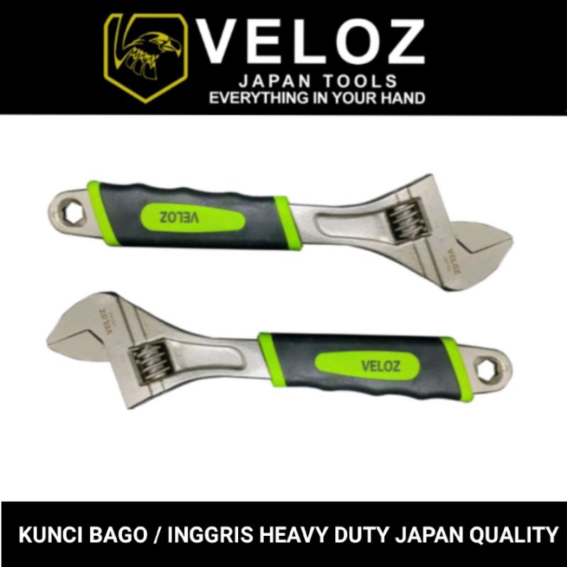 Kunci Inggris / bago 12&quot; Veloz heavy duty