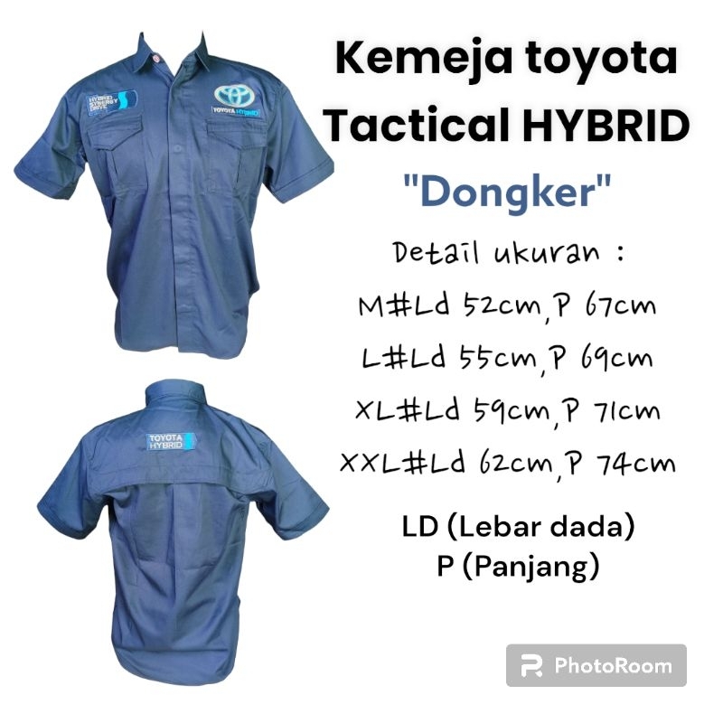 KEMEJA TOYOTA TACTICAL HYBRID
