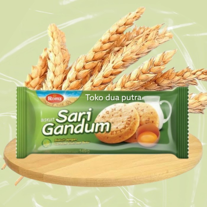 

Roma sari gandum 149 gr X 5 bungkus ( menu sarapan bergizi )