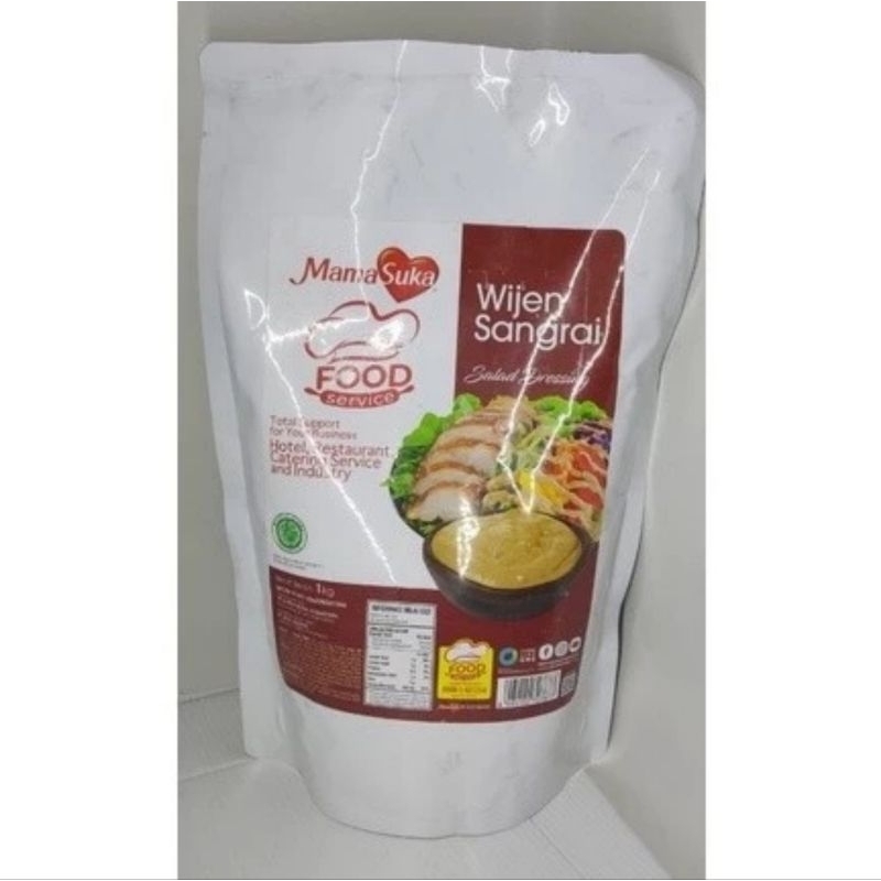 

Mamasuka Thousand Island Honey Mustard Wijen Sangrai 1kg