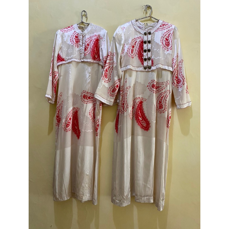 Gaun gamis couple ibu dan anak