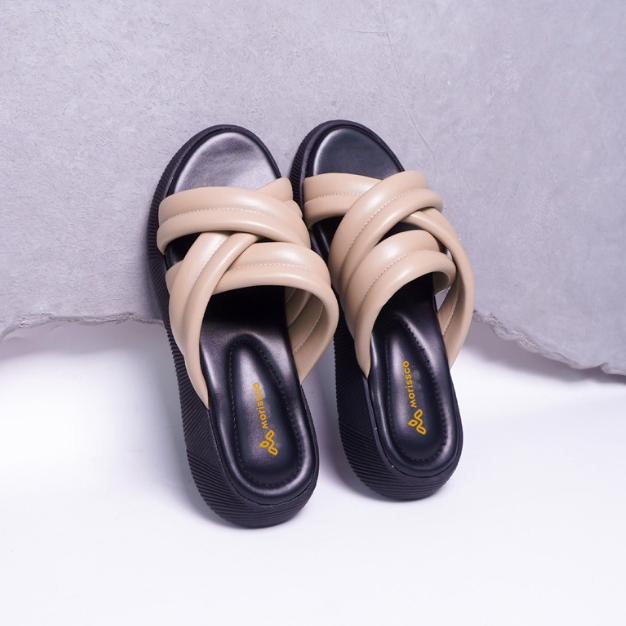 Sandal Wanita Wedges Kokop Silang BJ 01