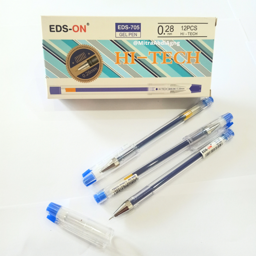 

Pulpen EDS -ON HITECH EDS-705 Biru / PACK