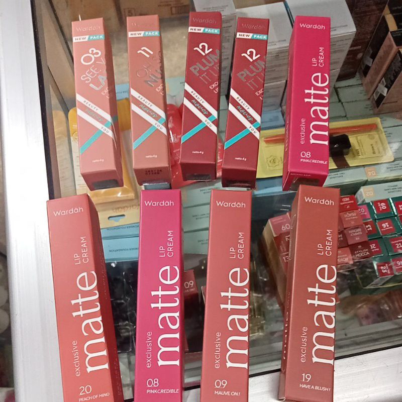 Wardah Exclusive Matte Lip Cream.Lipstik Wardah