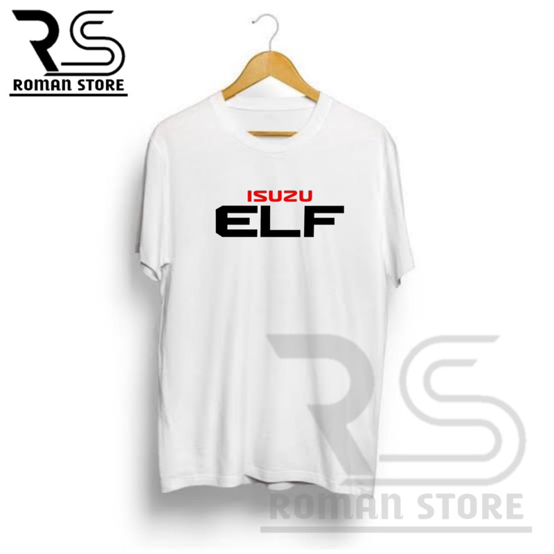 Kaos Baju Isuzu Elf Logo - kaos otomotif