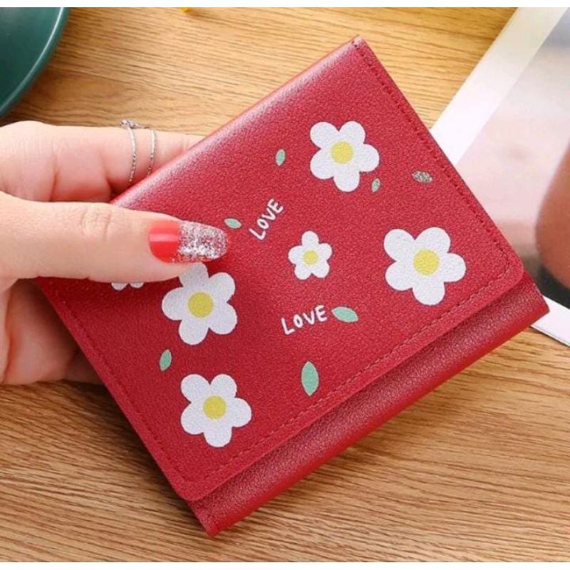 [UC] DOMPET BUNGA DAISY / DOMPET LIPAT WANITA