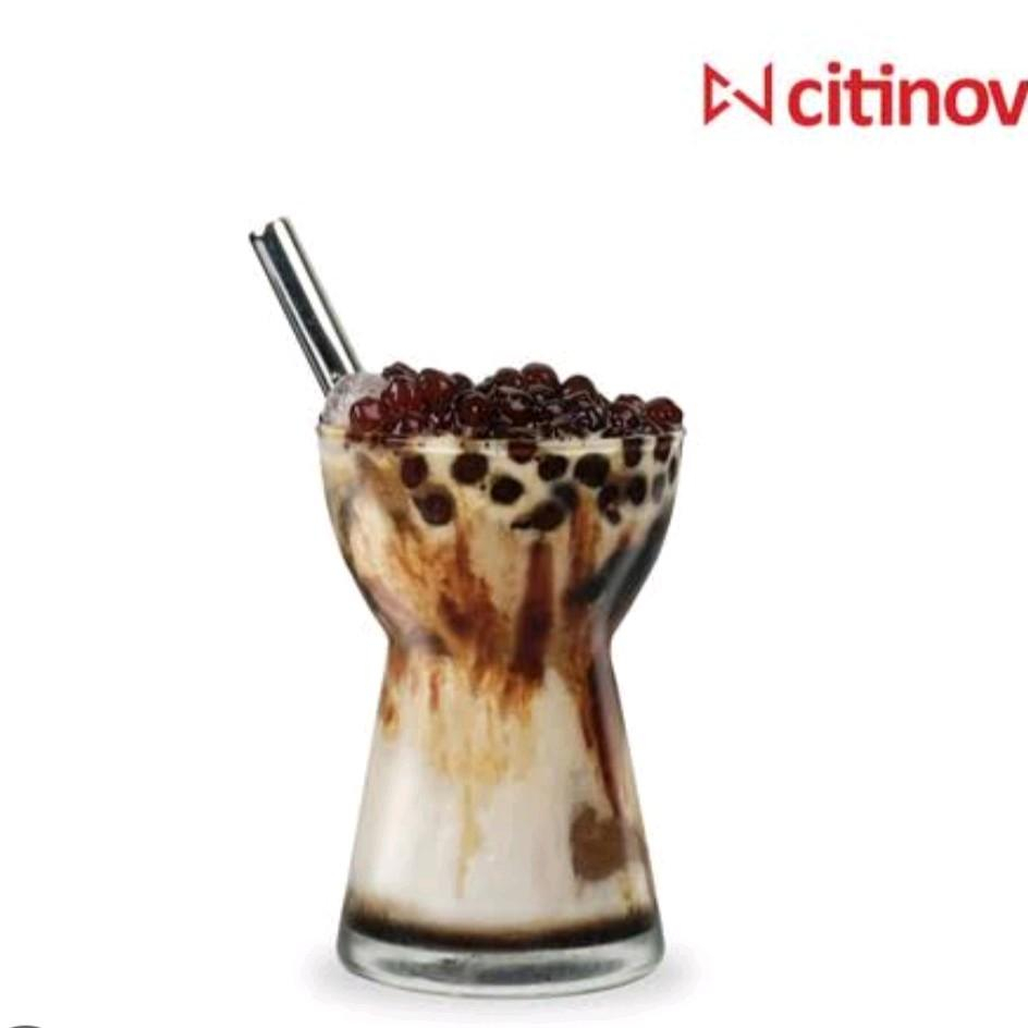 CITINOVA GELAS KACA MOCCA BW 151 / GELAS UNIK & CANTIK