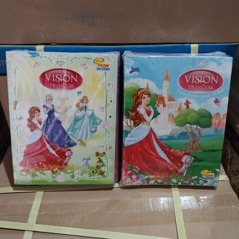 

Buku Tulis Vision Princess 38 Lembar isi 10 Buku