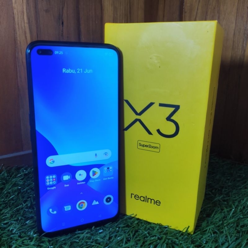 realme X3 Ram 12GB Internal 256GB HP Second Seken Bekas Fullset [murah] hp murah