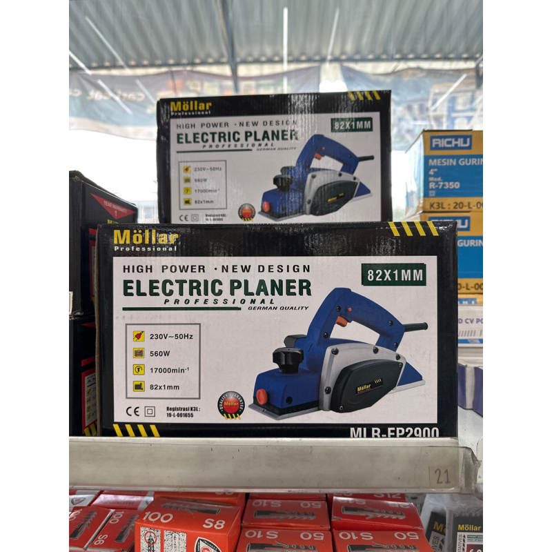MOLLAR ELECTRIC PLANER MLB-EP2900