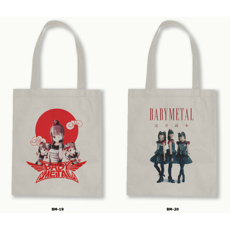 TOTE BAG BLACU  - BABY METAL 1