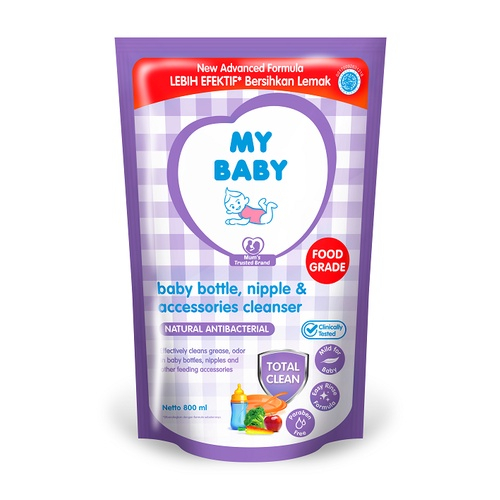 MY BABY  Nipple &amp; Baby Accessories Cleanser Refill 400ML/800ML