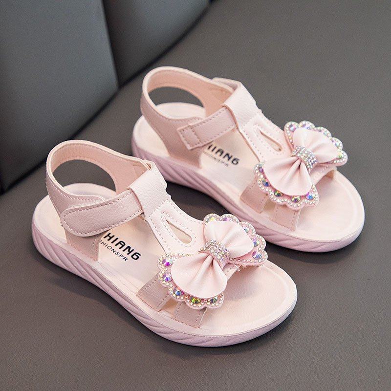 kid's Ribbon beads Sepatu Sandal Gunung Anak Ribbon beads 5431 (26-35)