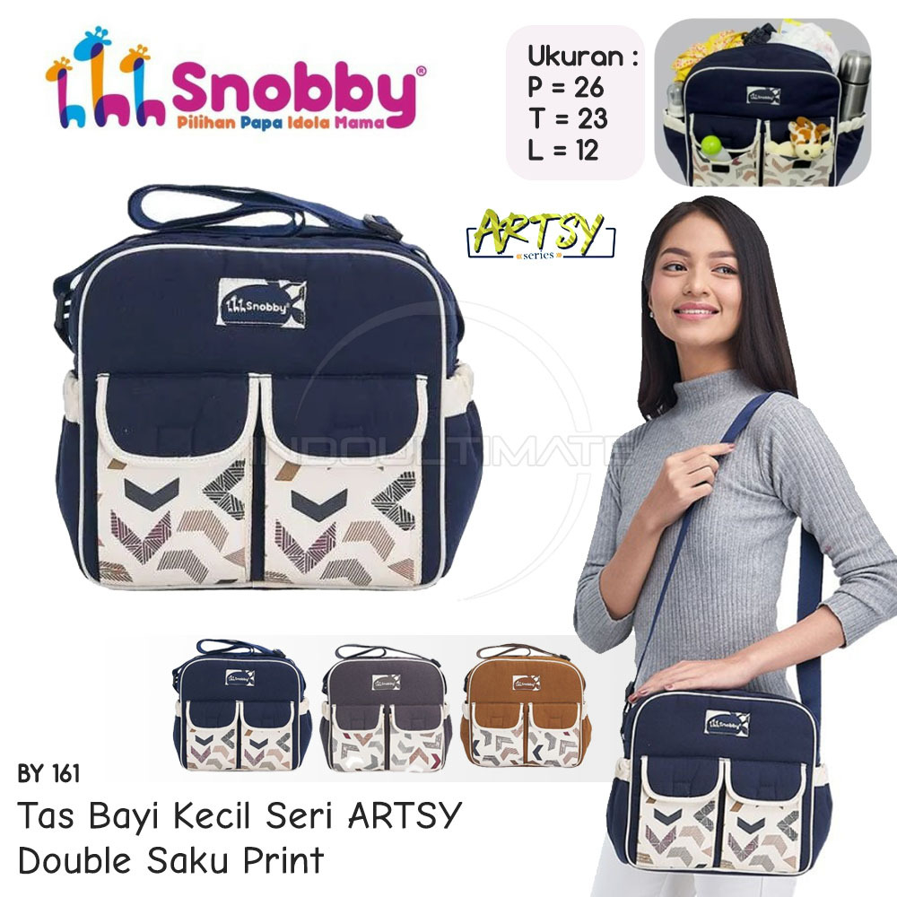 Tas Bayi SNOBBY BY-161  ARTSY SERIES Print Tas Popok Bayi Tas Diaper Baby Diaper Bag