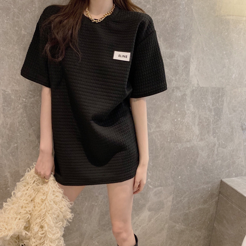 Baju Atasan Wanita Terbaru Kaos/Korean Style Kaos Lengan Pendek Wanita Import Premium Top