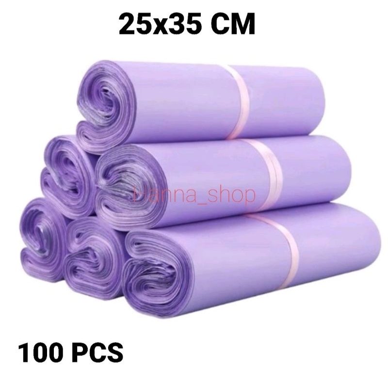 

100 LBR PLASTIK POLYMAILER 25 X 35 CM SEMI GLOSSY / PLASTIK PACKING ONLINE SHOP