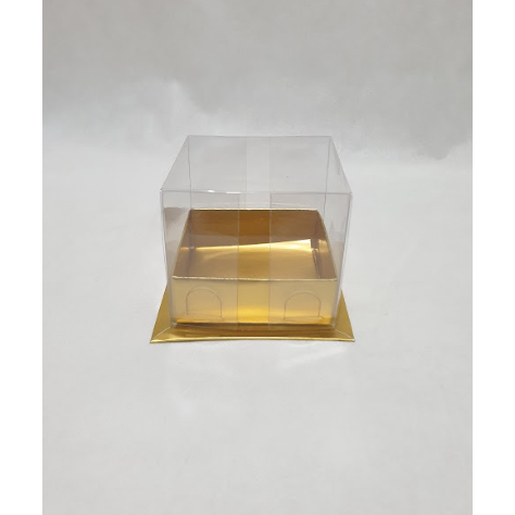 

CB10 - Cake box mika emas 10x10x10