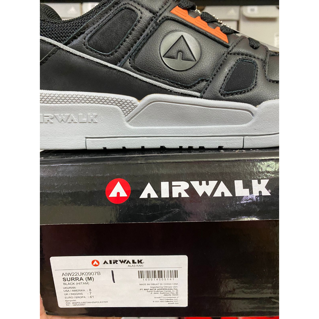 Airwalk Surra Black Men's Shoes Original