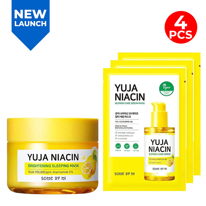 SOME BY MI YUJA NIACIN BRIGHTENING SLEEPING MASK 60GR Overnight Mask