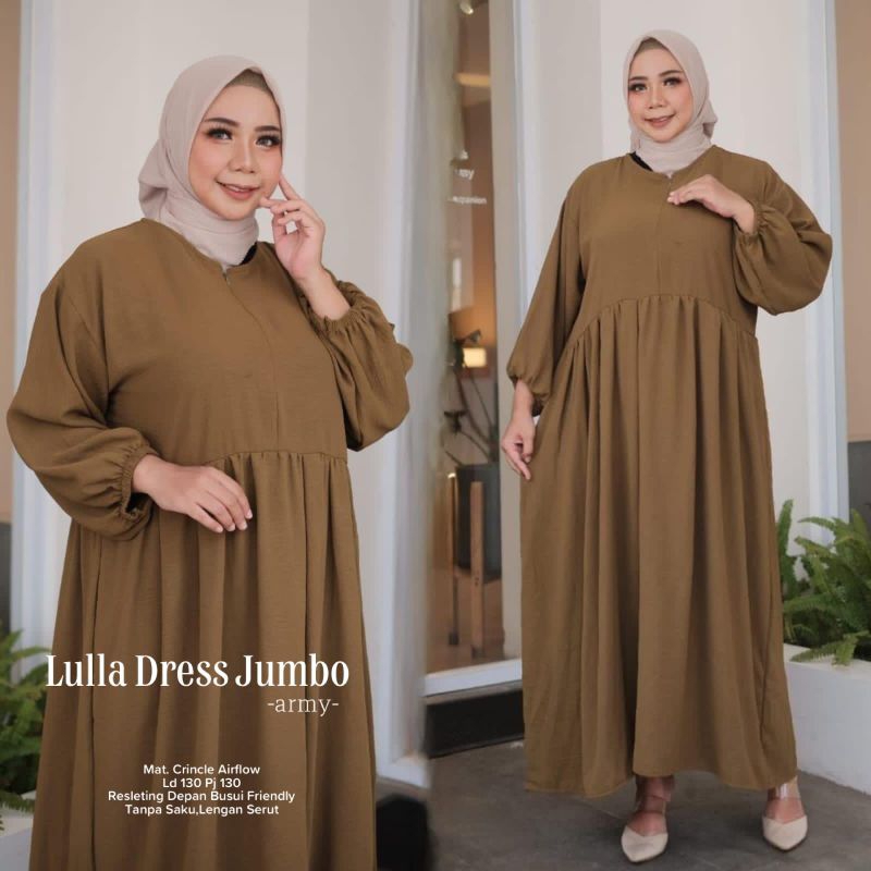 LULA DRES JUMBO  BAJU WANITA TERBARU