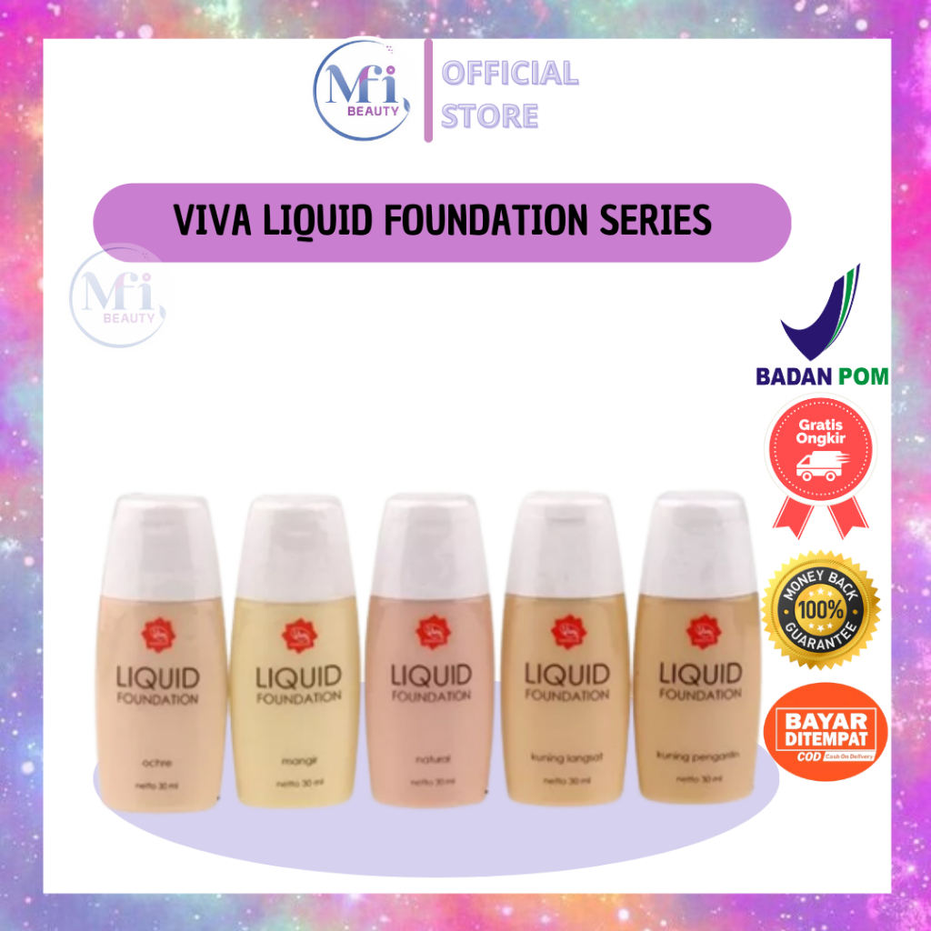 MFI - Viva Liquid Foundation Series | Netto 30 ml