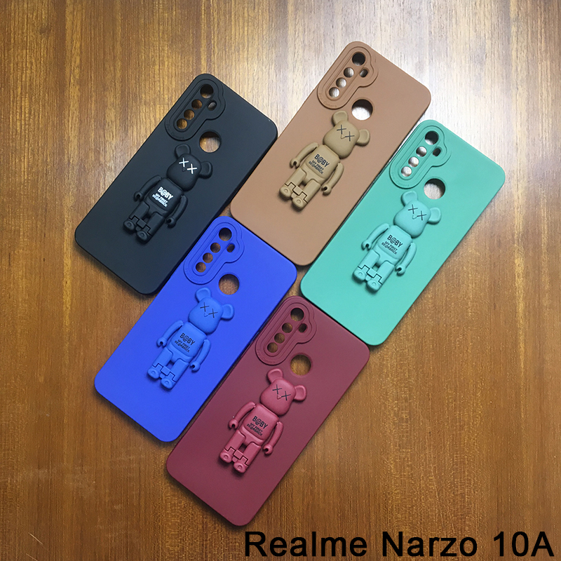 SoftCase Realme Narzo 10 Realme Narzo 10A Realme Narzo 20 Realme Narzo 20A Realme Narzo 30A Casing Gel silika Soft Case