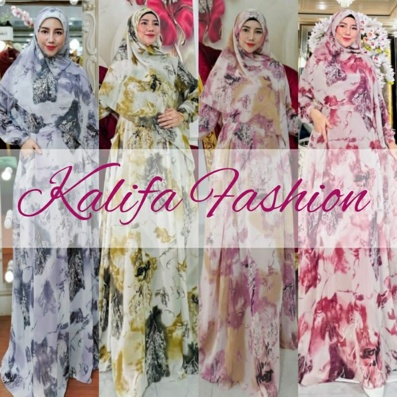 Massayu Set Scarf by HK Dermawan / Gamis Set Syar’i / Gamis Pesta Mewah / Baju Syari Terbaru / Dress