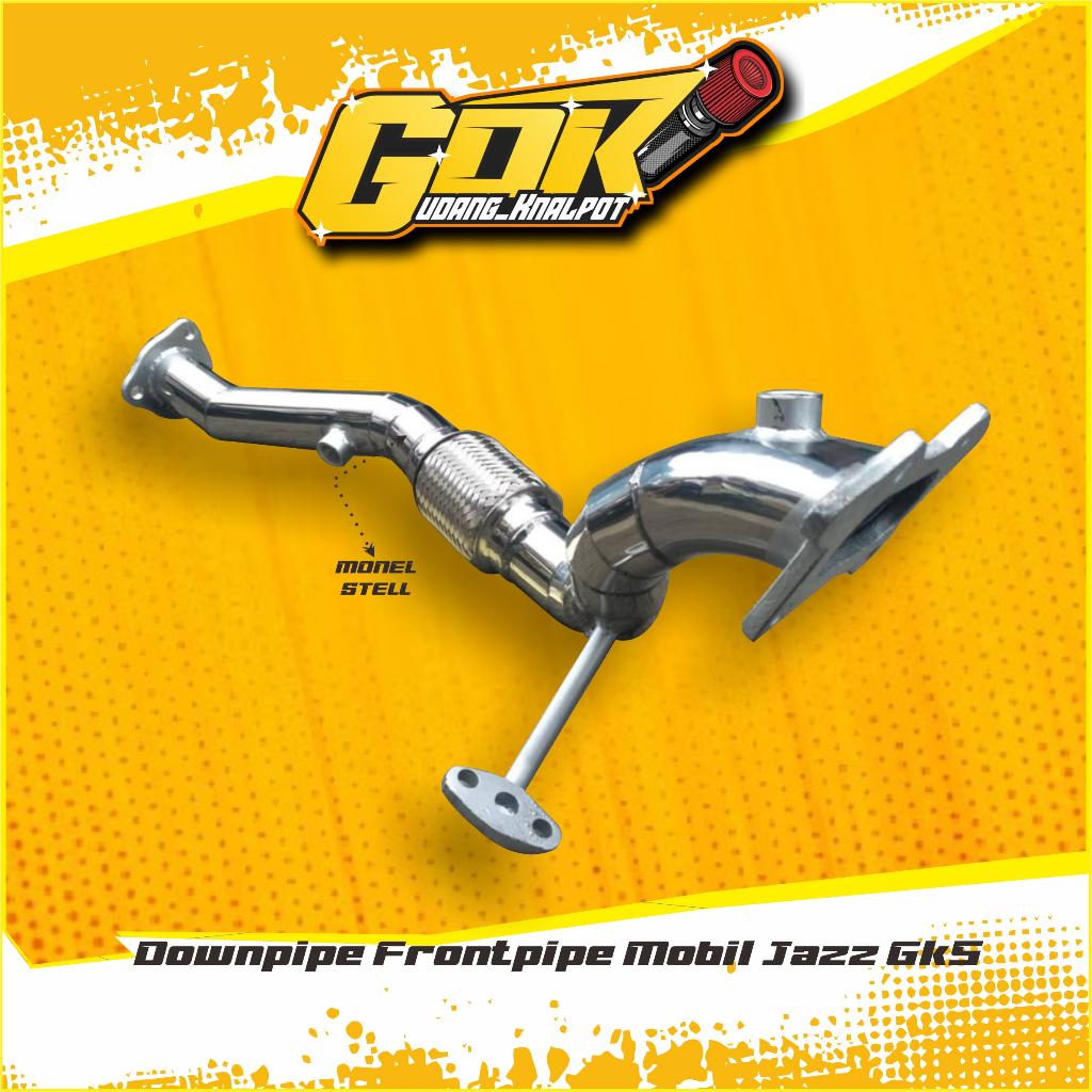 Downpipe Frontpipe Mobil Jazz Gk5 Berkualitas
