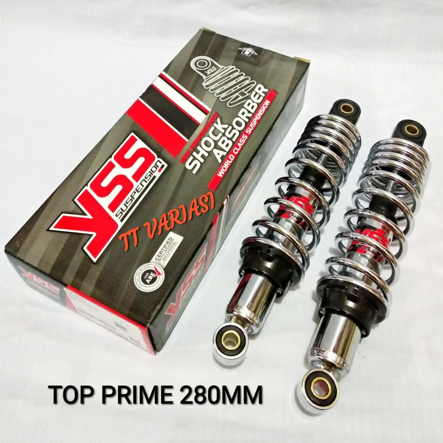Shockbreaker YSS NEW TOP PRIME Jupiter Z - Vega R - F1ZR 280mm CHROME