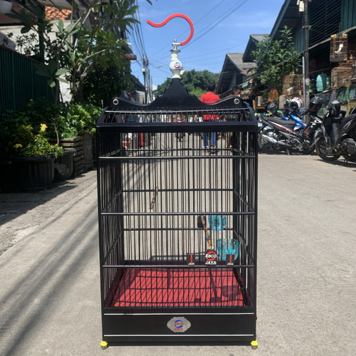 Sangkar Kotak Ebod Hitam List No 1 2 3