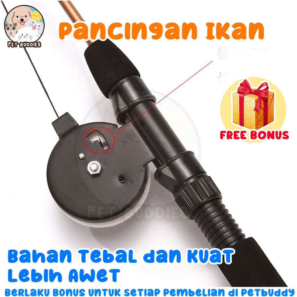 [FREE BONUS]Pancingan Ikan Catnip Mainan Kucing Berkualitas