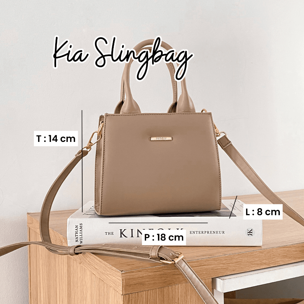 Kia Slingbag - Tweelyforbag - Tas Selempang Wanita - Tas Wanita