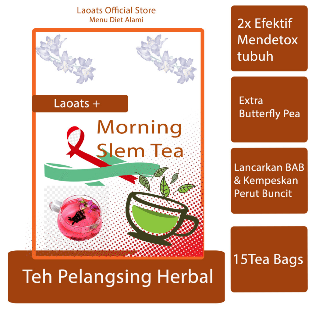 

obat pelangsing badan ampuh bpom tercepat morning slem tea