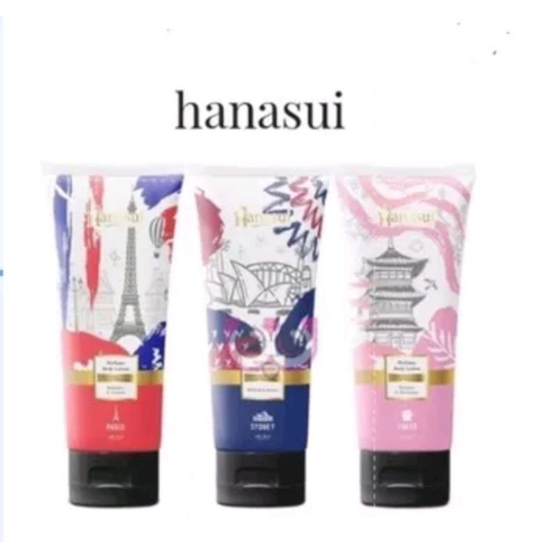 Hanasui Perfume Body Lotion 180ml 100% Asli